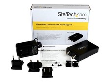 StarTech.com SDI to HDMI Video Converter, 3G SDI with Loop Through Output,