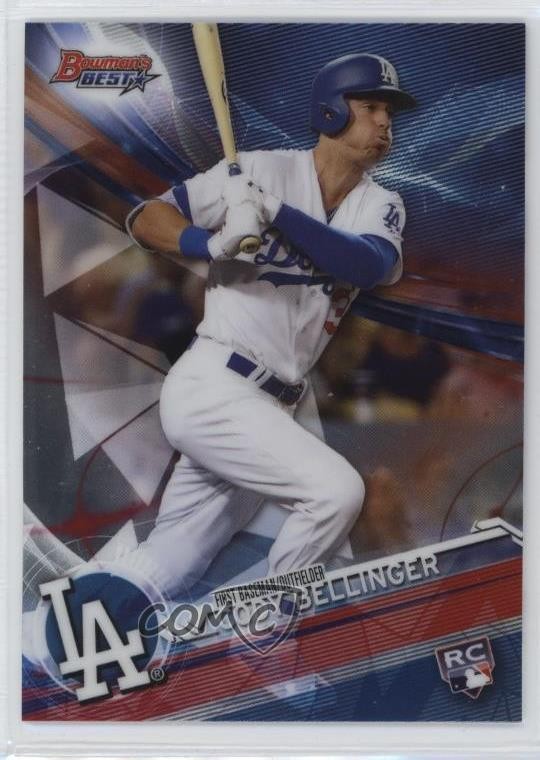 2017 Bowman's Best Cody Bellinger #65 3bh