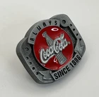 Vintage 1998 Coca-Cola Always Since 1886 Lapel Pin Pewter Enamel Coke Hat Pin