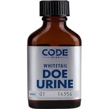 Code Blue Whitetail Doe Urine Deer Attractant 1oz Hunting Lure - OA1004