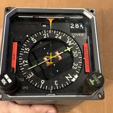 622-4151-007 Collins Avionics HSI-84 Course Select Indicator 584 As Is Untested