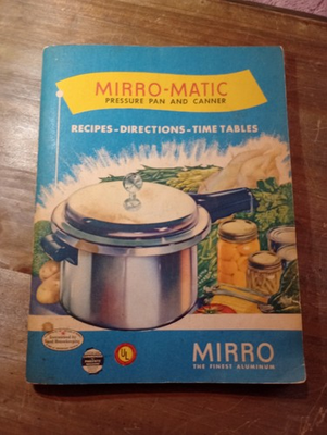 #ad #ad Mirro Matic Pressure Pan amp; Canner Recipe Booklet Directions Time Tables 1951 $20.99