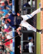 Charlie Blackmon Rockies Signed 8x10 Photo Autograph PSA/DNA AP44213