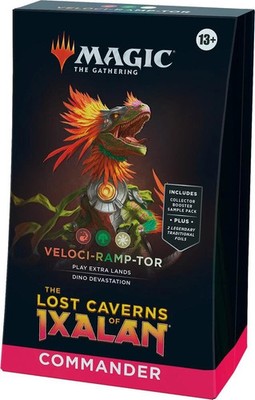 MTG Veloci-Ramp-Tor Commander Deck Lost Caverns Ixalan Magic