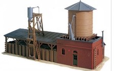Walthers Sand & Water Facility HO SCALE Plastic Kit #931-907