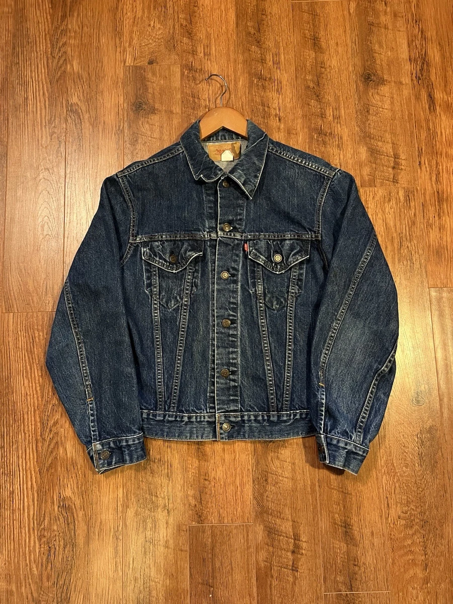 vintage mens levi jean jacket products for sale | eBay