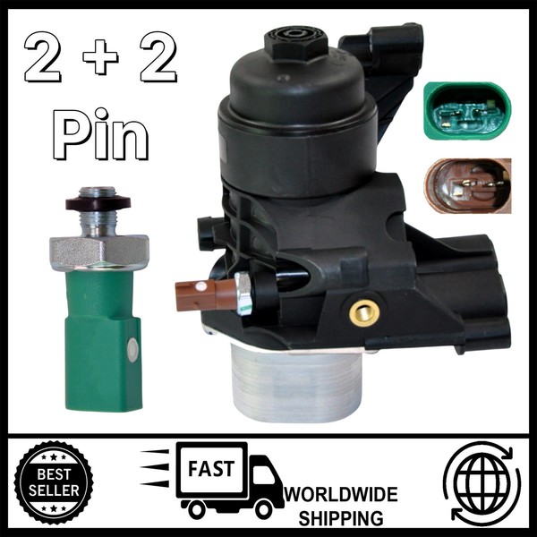 Neues ÖLfiltergehäUse FüR Audi VW Skoda Seat 03N115389A, F03N115389K, 03N117021-image