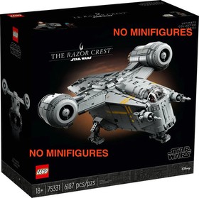 LEGO Star Wars: The Razor Crest (75331) BUILD ONLY - NO MINIFIGURES NO BOX 