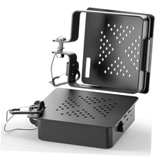 Aluminum RV Bumper End Cap- Fits 4-Inch Square Camper Bumpers, Ventilation 