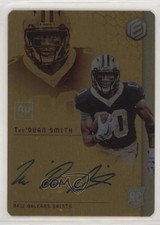 2018 Panini Elements RPS Rookie Signatures Gold 40/50 Tre'Quan Smith Auto 8p8