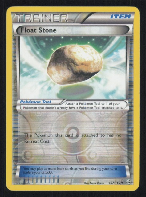 Float Stone [Reverse Holo] #137 (Breakthrough (2015))