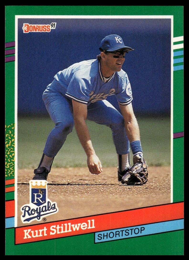 1991 Donruss #520 Kurt Stillwell Royals