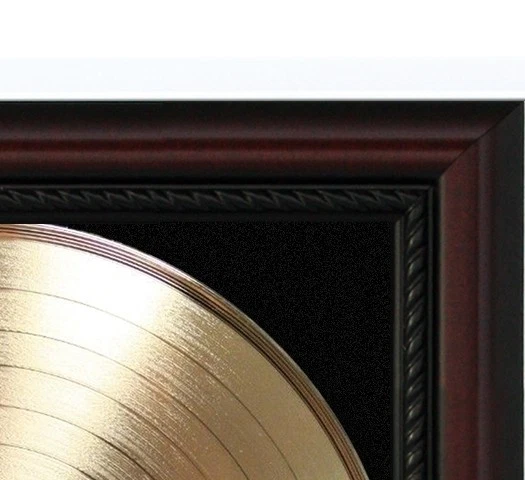 Ozzy Osbourne Framed Cherry wood Reproduction Signature LP Record Display. "M4" - Image 3 of 4