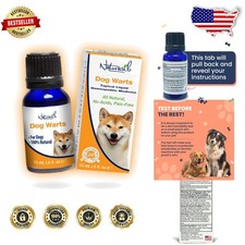 All-Natural Dog Wart Remover Oil - Gentle, Pain-Free Topical Pet Skin Treatment