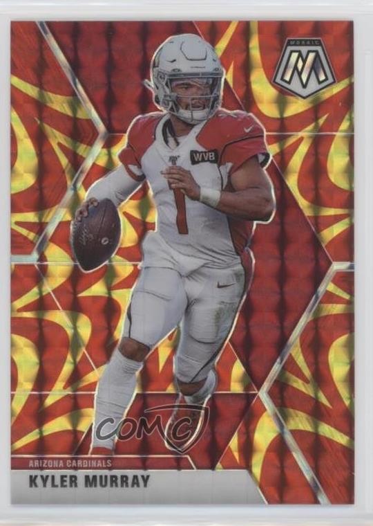 2020 Panini Mosaic Reactive Gold Mosaic Prizm Kyler Murray #8 01i1