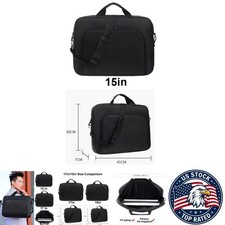 15.6 Inch Laptop Bag Business Portable Nylon Laptop Shoulder Briefcase