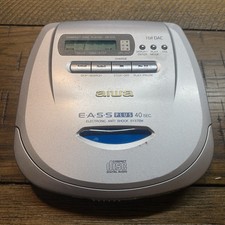 AIWA XP  V70 Portable CD Player   Anti  Shock   Tested Powerson for parts