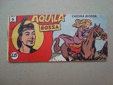 aquila rossa n° 6 striscia ed.tomasina 1950