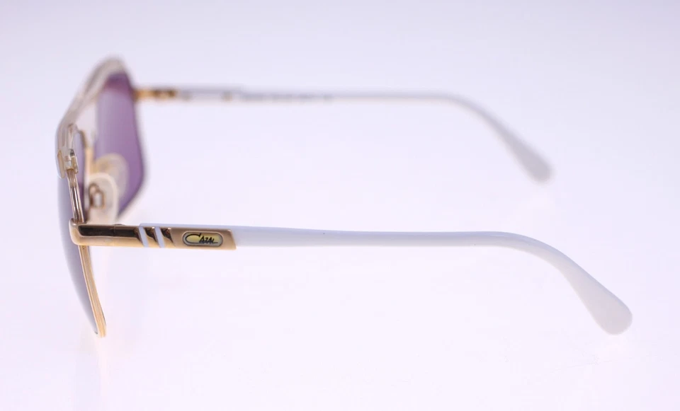 Cazal Mod.730 Col.180 unisex vintage pilot-style sunglasses-circa 1980s (Weight: - Image 3 of 4