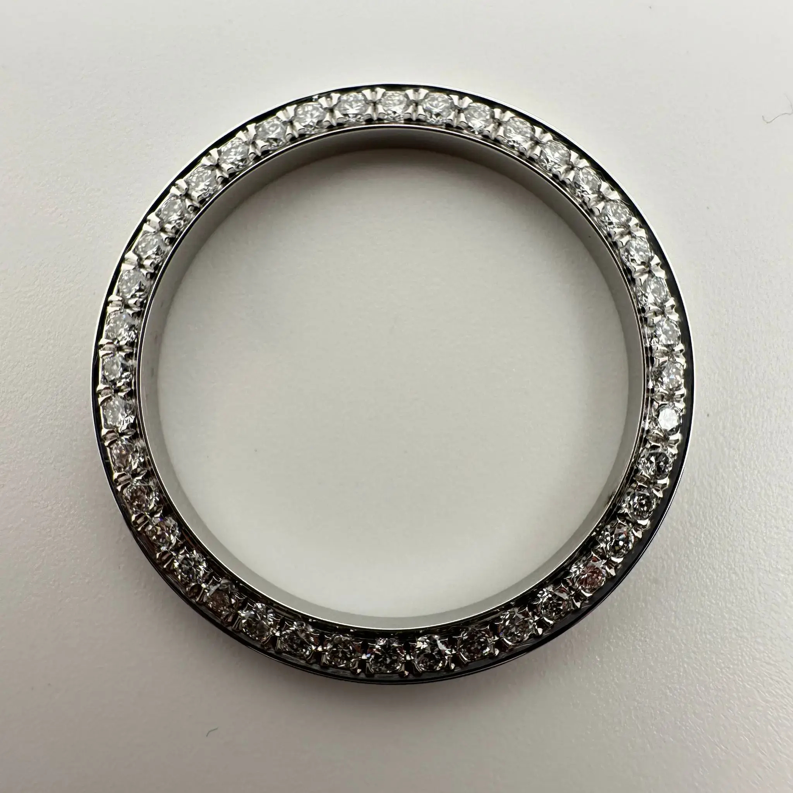 Custom Alloy 26mm 0.77Ct Lab Diamond Bezel For Datejust Model