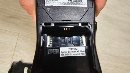 First Data FD400 GT MC8090 Credit Card Machine With Paper - Picture 10 of 11