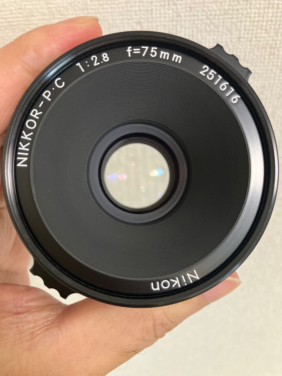 Zenza Bronica EC + Nikkor PC 75mm f/2.8 Lens [ TOP MINT w