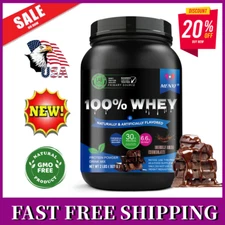 Whey Protein Powder - Double Rich Chocolate Flavored Whey Isolate 24g Protein