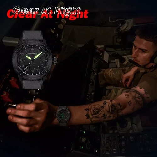 NORTH EDGE PHOTON Men Digital Military Watch Waterproof 50M Men Sport Wristwat - Picture 10 of 10