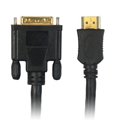 HDMI auf DVI Kabel Adapter HDMI Stecker auf DVI-D 24+1 DualLink Stecker 2 - 7,5m