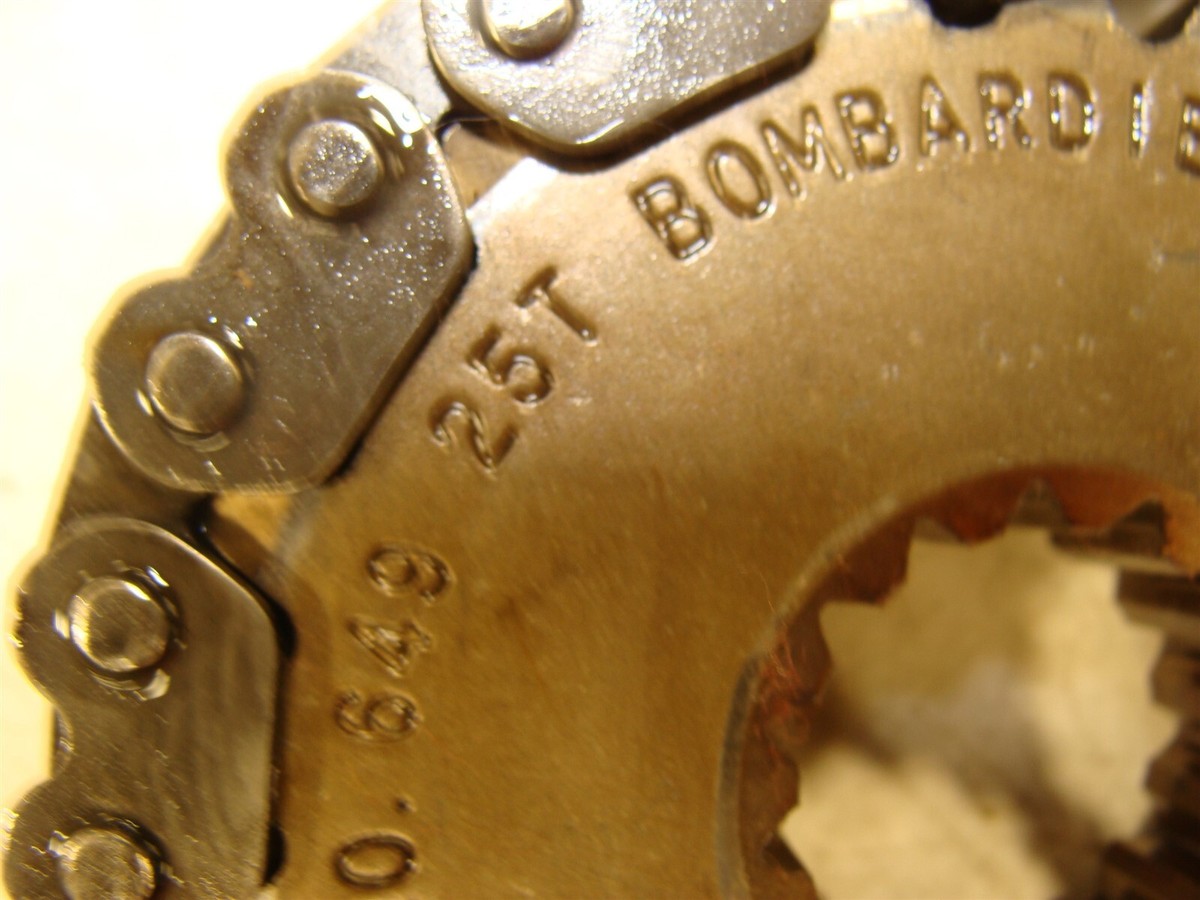 2002 SKI-DOO MXZ 700 zx drive chain gears sprocket set 25t 43t 504