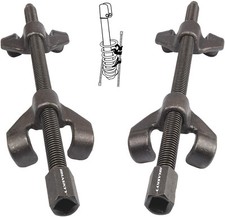 2 x estrattori ammortizzatori molle 38 cm smontaggio molla auto   pressa  smonta