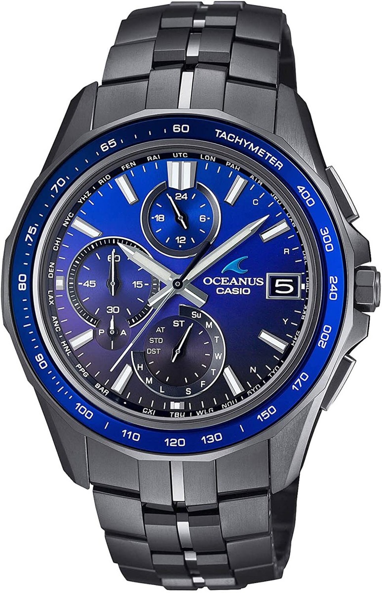 Casio Oceanus OCW-S7000B-2AJF Titanium radio men's watch Japan