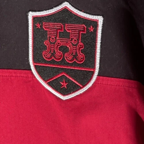 Vintage Hama Fine Denim Company Shirt Red/Black Men’s Size 3XL - Image 4 of 4