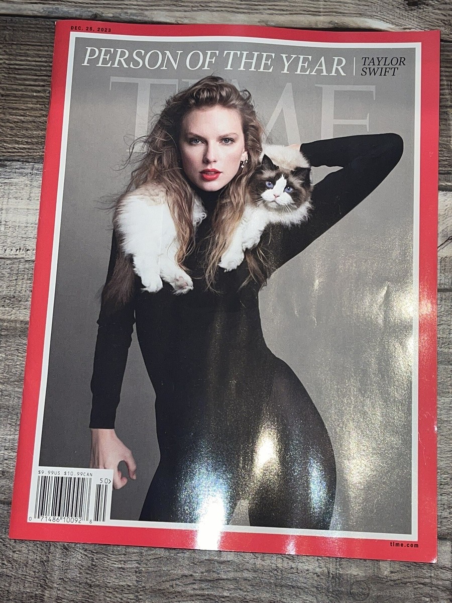 TAYLOR SWIFT Time Magazine 2023 Person of The Year *CAT