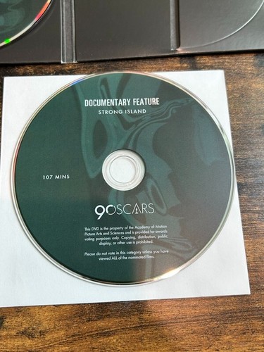 FYC 5 DVD 2017 Oscar Documentary Abacus Faces Places Icarus Aleppo Strong Island - Imagen 4 de 6