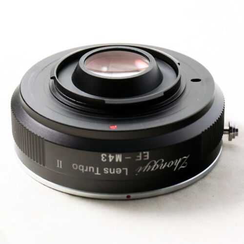 Adaptador amplificador reductor focal Zhongyi lente Turbo II Canon EF a Micro 4/3 MFT - Imagen 2 de 2