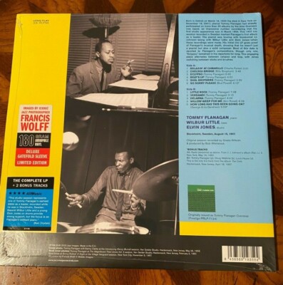 未開封 THE COMPLETE 〜  FLANAGAN TRIO 7 TOMMY FLANAGAN - Trio Overseas ~ JAZZ IMAGES 37156 [Sealed