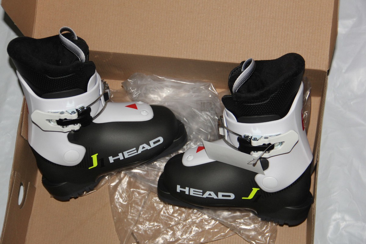 NEW HEAD J1 kids ski boots size mondo 16.5 / US 9 HEAD J1 bk/wh | eBay
