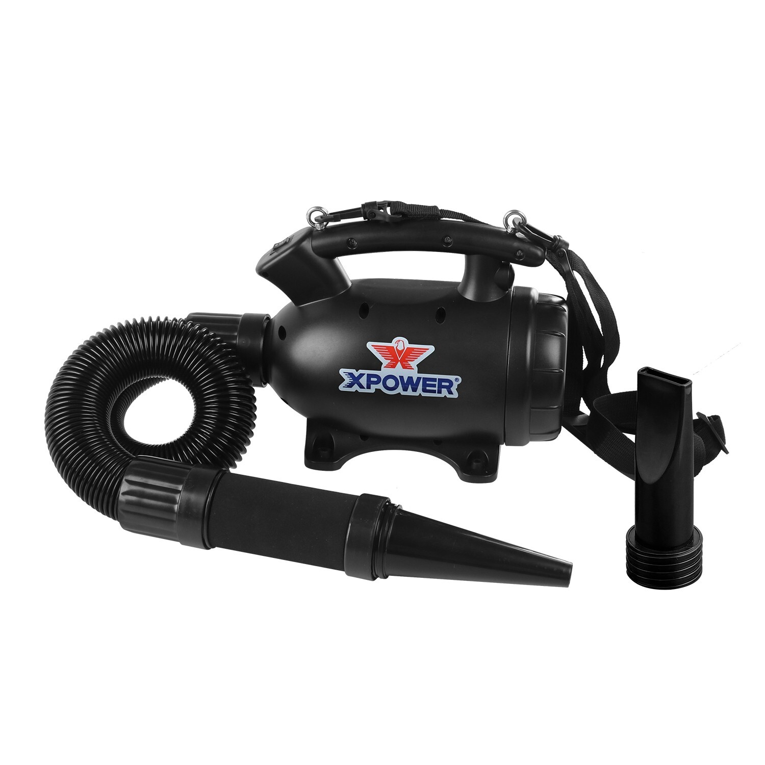 XPOWER A-5S Portable Car Motorbik Dryer Blow Suck Heater Blower with Back Strap