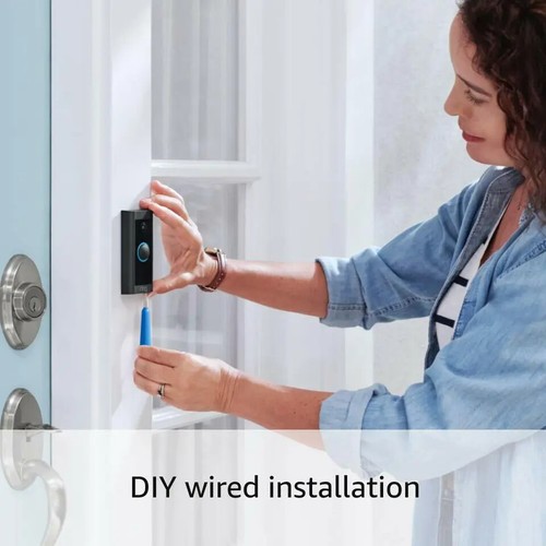 Ring Video Doorbell (Second Generation) Wi-Fi 1080p HD Camera Motion Detection - Picture 4 of 8