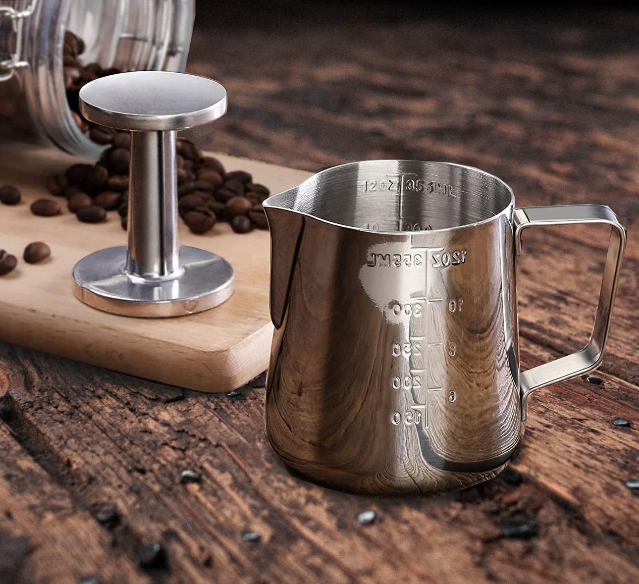 Dual-Sided Espresso Hand Tamper 51Mm and 58Mm Dual Ended Tamper Coffee Ground Pr