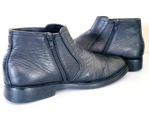 Clarks Mens Mid Casual Black Leather 