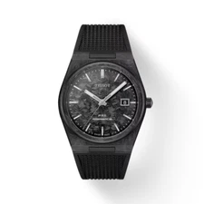 Tissot PRX Powermatic 80 40mm Carbon Black Dial Watch T137.907.97.201.00