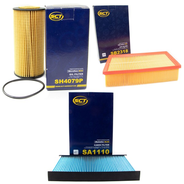 Inspektionspaket Filterset SCT FüR Audi A6 Avant 2.0 S6 Plus Quattro 140 326 PS-image