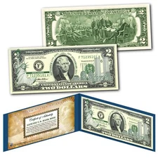 World Trade Center SOL 9/11 10th Anniversary $2 US Bill GRN - SPECIAL LOW PRICE