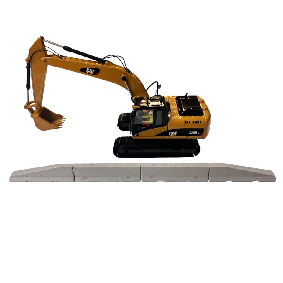 Set of 8 - New Jersy Style Traffic Barriers 1/87 scale - Image 3 of 4