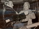 RARE PRESS PHOTO JERRY KOOSMAN CARMINE ABBATIELLO NY METS ROOSEVELT RACEWAY — photo 2