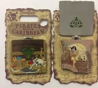 Disneyland 2017 Pirates Of The Caribbean 50th Drunk Pirate Le Disney Pin Disneyland 2017 Pirates Of The Caribbean 50th Drunk Pirate Le Disney Pin