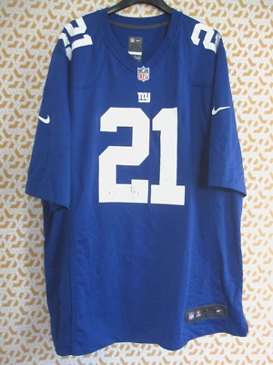 Maillot New York Giants Landon Collins #21 Nike Football Jersey Bleu Homme - XXL - Photo 1/4