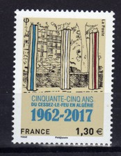 FRANCE 2017 Cessez-le-feu en Algérie Yv 5133 MNH **